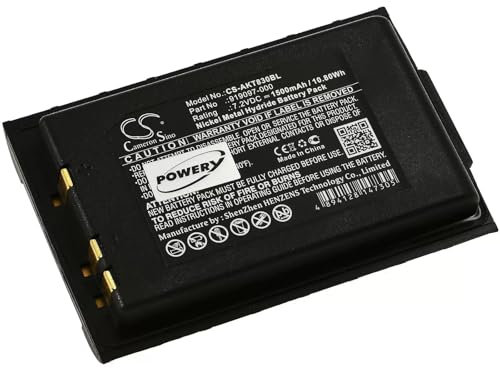 Batería compatible con control de grúa Akerströms Jupiter 100J / Jupiter 150J / Tipo 919097-000 etc. – 7,2 V – 1500 mAh