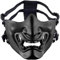 Uzztfa Masque De Samouraï Oni, Demi-Masque De Guerrier Japonais, Masques De Guerrier, Accessoire De Costume Fantaisie pour Fête d'halloween Cosplay