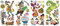 Joy Toy RM-Disney Jake und die Piraten Wandtattoo, PVC, Natur, 29 x 13 x 2.5 cm