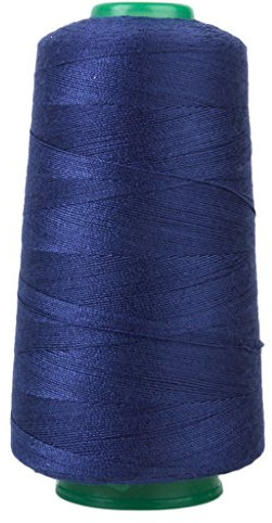 Rotolo di filato per cucire jeans per macchina per cucire 20S/2 blu navy