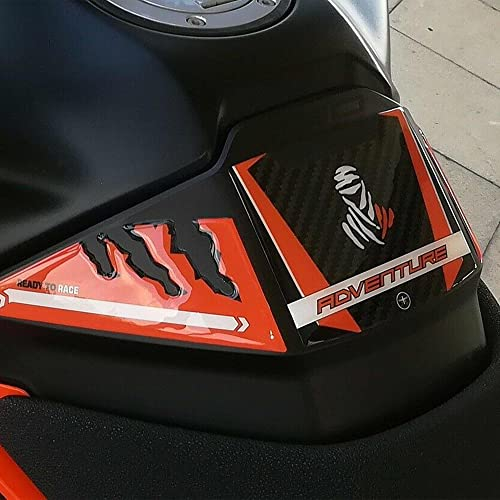 labelbike - 3D Gelharz Aufkleber für Motorrad Tankpad kompatibel mit KTM 790 und 890 Adventure