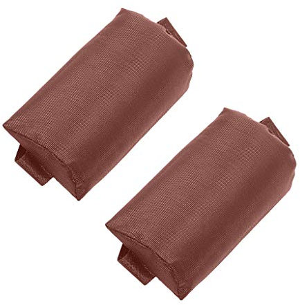 LOVIVER Sonnenliegen Gartenliege Gartenstuhl Gartenmöbel Reise Nacken 2pcs, Braun