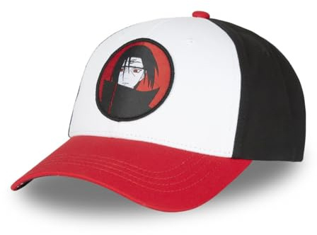 FREEGUN Cap Herren und Damen, Baseball Naruto, Weiß NUK
