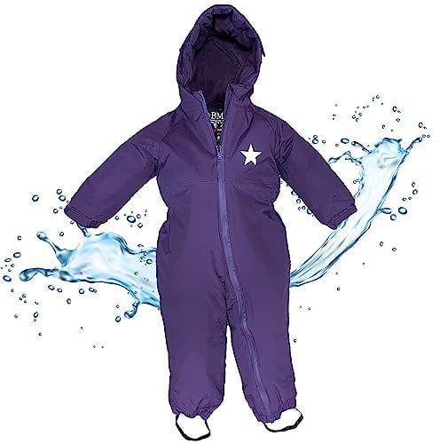 BMS BabyTodds - wasserdichter Overall (92, beere)