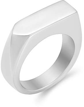 Einäscherungsschmuck für Asche, Geometrie, einfacher Stil, Gedenkurnenring, Aschehalter mit Füllset, Andenken, Einäscherungsring für Männer, Edelstahl, Nein.