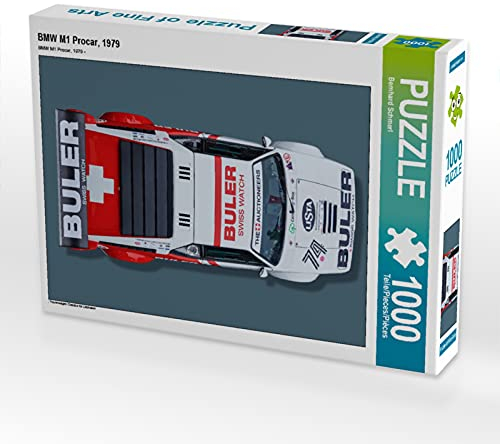 CALVENDO Puzzle BMW M1 Procar, 1979 1000 Teile Puzzle quer | Lege-Größe cm Foto-Puzzle für glückliche Stunden