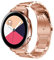La Vaah Bracelet de montre compatible avec Samsung Galaxy Watch Active/ Active 2 20 mm Bracelet de rechange en acier pour Galaxy Watch Active 2 44 mm/Galaxy Watch Active 40 mm/Gear (Or rose 20 mm)