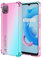 WEIOU Gradient TPU Coque pour Realme C11 (2021) Étui, Souple TPU Housse Etui de Protection en Silicone en Gel Antichoc Bumper Case Cover (Rose-Mauve)