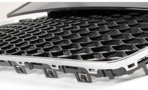 FLY DESIGN Frontgrill Kühlergrill Wabengrill SCHWARZ Chrom für Audi A5 Facelift RS 5 S5 2012-