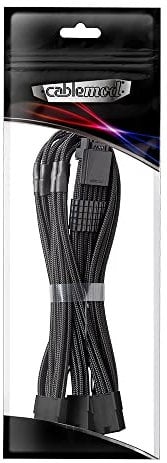 CableMod PRO ModMesh 12VHPWR auf 3X PCI-e Kabel - 45cm, schwarz