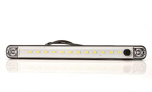 LED-MARTIN Innenraumleuchte mit Schalter 24V 238mm x 20,6mm