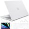 May Chen Compatible with Microsoft Surface Laptop Go 3 Go 2 Go 1 12.4 Inch Model 1943 2013 (2023 2022 2020 Release), Plastic Hard Shell Case with Screen Protector + Keyboard Cover, Matte Clear