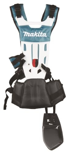 Makita 199378-7 Hosenträgergurt ProX, einstellbar, gepolstert, optimale Lastenverteilung, passend für Trimmer, Sensen und Freischneider