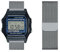 Armband Kompatibel für Casio F-91W|F-91WG Armband Metall Mesh Gewebte Edelstahl Solo Loop Ersatzarmband mit Casio F-91W|F-91WG Uhrenarmband Armbänder für Casio F-91W|F-91WG (13,F-91WG)