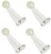 Homoyoyo 2 Pairs of Silicone Bull Horns Covers Cattle Horn Protectors Buffalo Protective Covers Comfortable Farm Animal Accessories Random