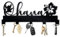Pentacle Toys Ohana Family Key Hangers - Metall, Schwarz - Wandmontage - Disney Stitch Key Holders - 5 Haken - Schlüsselbrett