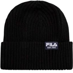 Fila Butte Fisherman Beanie mit Flag Logo, Schwarz , One size