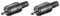 2 Pack 2 Pin DIN Male Speaker Plug Loudspeaker Cable Plug with Screw Terminals for Hi Fi Loud Speaker Devices DVD Player