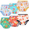 Heekcaa Potty Training Pants for Toddlers,Cotton Baby Training Pants Toilet Potty Training Underwear for Boys Girls (UK, Age, 2 Years, Regular, orange)