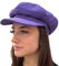 CRAGGI Baker Boy Hut Newsboy Cap Cord Lila Damen Mütze, violett, Einheitsgröße