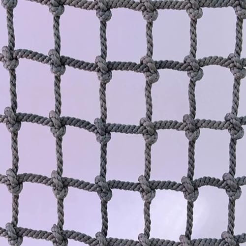 KjoiDWz Playground Rope Net Kids Climbing Net Protective Safety Net Climbing Cargo Net Outdoor Tree House Rope Ladder Net For Playground Backyard Net Yard Frame Climbing Net, Treehouse Rope Ladder(2*5
