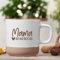 Muttertag Tasse mit eingraviertem Wort Herz und Mama Schriftzug - weißen Keramik Tasse mit 360ml Gravur - tolles Muttertagsgeschenk (Ich hab dich lieb)