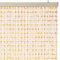 Kobolo Türvorhang ORANGE aus Kunststoff, 90x200 cm, Vorhang, Perlenvorhang, Insektenschutz, Dekovorhang für Tür, Balkon, Terrasse, Küche & Kinderzimmer
