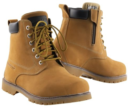 Bogotto Havoc wasserdichte Motorrad Stiefel, braun, 46