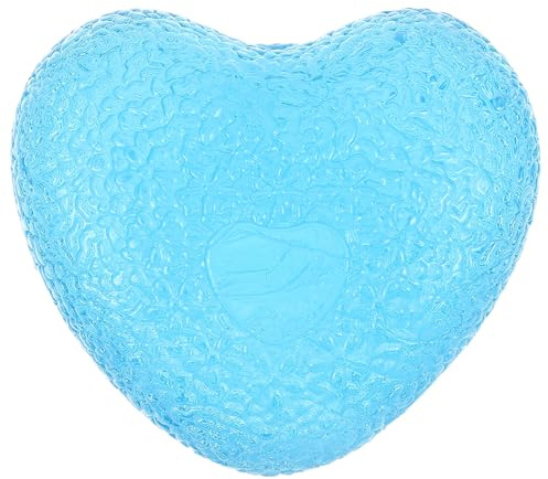 Milisten Portable Hand Grip Trainer Unique Heart Shape Design, Tpr Material Hand Muscle Strengthener for Rehabilitation Support and Forearm Exercise, for Gym and Home Use