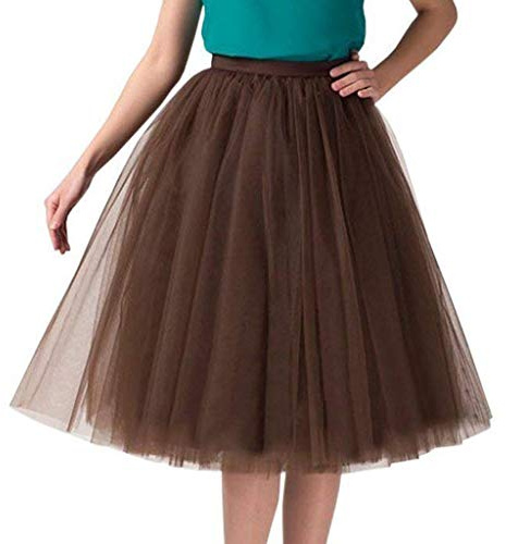 Tüllrock Damen 50Er Rock Retro Ballet Tanzrock 3-Lagig Tüll Ballett Tütü Rockabilly Petticoat Unterrock Tanzkleid Ballkleid Abendkleid Gelegenheit Zubehör Rockabilly Jahre Retro Tutu Cosplay