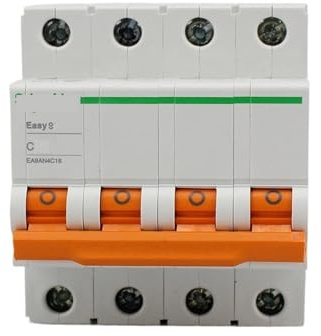 Disjoncteur 380V 4P 16A triphasé à quatre fils EA9AN4C16R