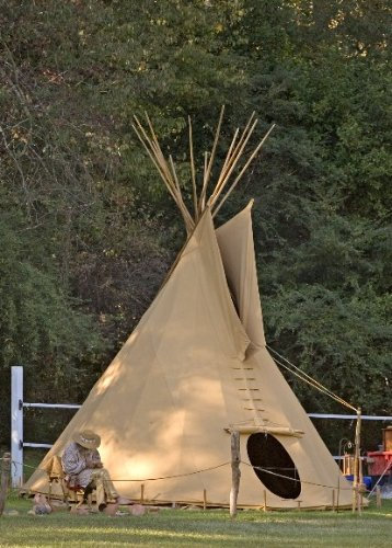Ø 3m Tipi Indianerzelt Wigwam Indianer Zelt Sioux Style