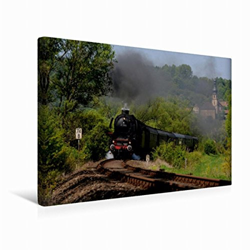 Premium Textil-Leinwand 45 x 30 cm Quer-Format 01 1066 in Trebgast (D) | Wandbild, HD-Bild auf Keilrahmen, Fertigbild auf hochwertigem Vlies, Leinwanddruck von H.P. Reschinger