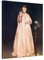 Bilderdepot24 Bild auf Leinwand | Édouard Manet Junge Dame mit Papagei in 30x40 cm als Wandbild | Wand-deko Dekoration Wohnung alte Meister | NEU-180204-30x40-jdm