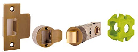 Jigetch JTL4521 Smart Passage Latch, Antique Brass