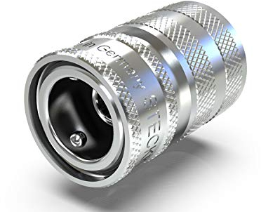 ABA Beul 65005.006.11 Wasser-Ventilsteckkupplung mit Rückflussverhinderer System 3/4, Edelstahl, 3/4''