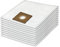 Invest - Lot de 10 sacs d'aspirateur de rechange, sacs filtrants compatibles avec ROWENTA : ZR003901, ZR 0041, RO 5253OA, RO 524321, RO 5227, RO 1855, Compacteo RO 1700-1799 - Blanc