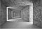 WallArena - Vlies Fototapete Tunnel Grau Moderne Korridor Ziegel 312x219 cm - Fototapeten - Tapeten - für Wohnzimmer Schlafzimmer - Vliestapete Wandtapete Tapete 3D Effekt- inkl. Kleister