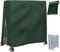 BOSKING Copertura per tavolo da ping pong da patio, 210D, impermeabile, per interni ed esterni, pieghevole, protezione antipolvere per tavoli da ping pong (verde)