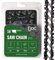 UDC Parts Sägekette 40,6 cm (16 Zoll), S56, 0,050 Gauge, 56 Treibglieder, 3/8 Teilung, vibrationsarm und rückschlagarm, passend für Husqvarna Makita Echo – 1 Stück