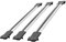 RE&AR Tuning Kompatibel mit Ford Transit/Tourneo Custom 2012-2023 Fly Model Relingträger Dachträger Auto Gepäckträger Grau Aluminium 3 Stangen
