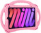 TopEsct Funda para iPad Mini de 6ª generación, Resistente a los Golpes, a Prueba de niños, Funda Protectora para niños con Soporte de Tres Asas para iPad Mini 6 de 8.3 Pulgadas (Rosa)
