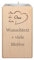 Oma Geschenk - Teelichthalter aus Holz personalisiert mit Name und Motiv - Weltbeste Oma, zum Geburtstag, Weihnachten, Ostern, Omageschenk vom Enkel, Deko, Spruch