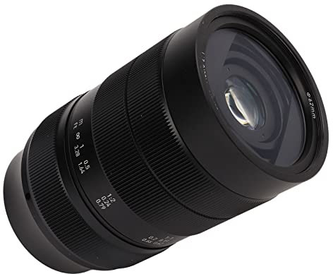 Macro Lens Professional 60mm F2.8 APS C Manual Focus Macro Lens 2x Magnification Aluminum Alloy Camera Lens for E Mount Macro Lens