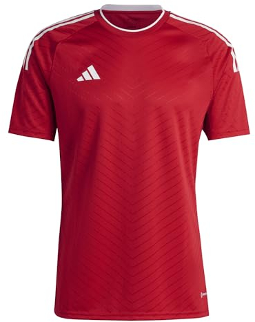 Adidas Mens Jersey (Short Sleeve) Campeon 23 Jersey, Team Power Red 2, HR2622, L