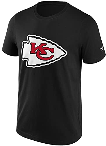 Fanatics Herren NFL Team Primary Logo Graphic T-Shirt Farbe: Chiefs (Schwarz) 1108M; Größe: XL