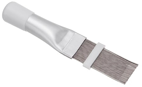 PATIKIL Air Conditioner Fin Comb, AC Coil Cleaner Fin Straightener Brush Condenser Coil Radiator Repair Tool for AC Unit Refrigerator Evaporator, White