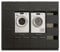 Laundreezy 2X Waschmaschinenschrank, Wäscheschrank, Mehrzweckschrank und 4X Schrankaufsatz, Anthrazit - Waschmaschinen-Überbauschrank TÜV-Zertifiziert mit viel Stauraum - 235 x 200 x 67,5 cm (B/H/T)