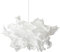 Lampenschirm, Papier Wolken Kann DIY Styling Sein Lampenschirme, Benutzt für E14/27 Fassung Bekorative Accessoires Stehlampe Wandleuchte Deckleuchte Pendelleuchten Ersatzlampe (35cm)