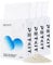 PETKIT Tofu Cat Litter, Fast Clumping, Tofu & Bentonite Mixed Cat Litter with Occultblood Test Particles, Ultra Absorbent, Odor Control and Flushable, Dust-free & Low Tracking, 4 Packs/9.6kg